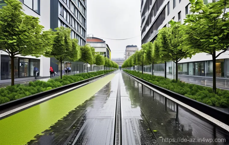 도시 생물다양성 증진의 경제적 가치 - **Prompt 2: Serene Green Corridor in Munich**
    A tranquil and immersive photograph depicting a li...